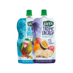 Фрукт десерт 120г Jaffa Cмузи из груш и яблок, манго дой/пак