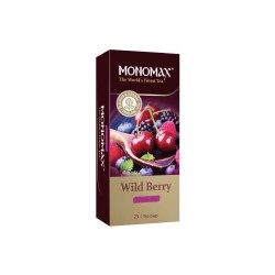 Monomax Чай чорний Wild Berry 25*1.5г