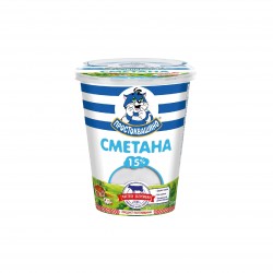 Сметана Простоквашено 15%