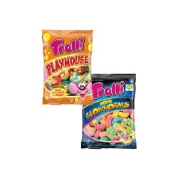 Цукерки жув.Trolli м/y 100г Іграшкові Мишенята, Кислі Світлячки