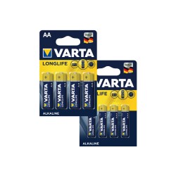 Varta Батарейка Longlife 4шт 4 AAA, 4 AA