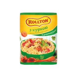 Вермишель Роллтон на домаш бульйоне с курицей не ост 60г