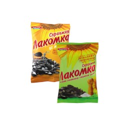 Насіння соняшника Лакомка смаж120г несол, солоне