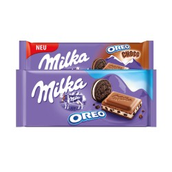 Шоколад Milka зі шматоч. Oreo