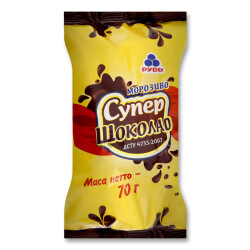 Морозиво у ваф.ст. Супер шоколад Рудь 70г