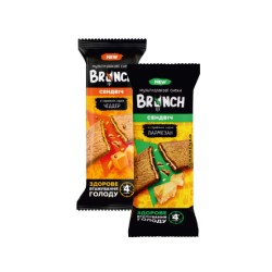 Brunch Сендвіч хрусткий 47г Cheddar, Parmesan