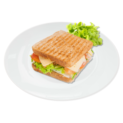 Тост з сьомгою 