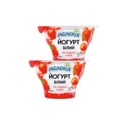 Молокія Йогурт з ягід подуш 5.7% Полуниця ст 140г