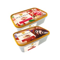 Monaсo Мороженое Dessert 500г Клубн чизкейк, Тирамису