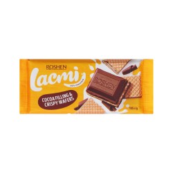 Lacmi Шоколад молочний шок начинка/вафля 90/105г