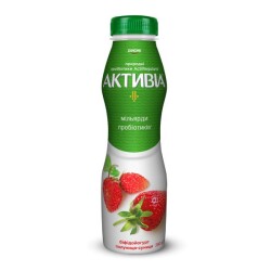 Активіа Біфідойогурт 1.5% полуниця-суниця пет 290г