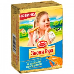 Сир плавлений Креветка Звени Гора, 70г