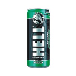 Hell energy Focus енергетичний напій 0.25л