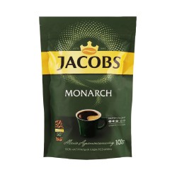 Jacobs Monarch Кофе растворимый эк пак 100г
