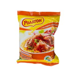 Вермишель Ролтон с острой курицей
