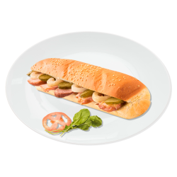 Багета з шашликом  