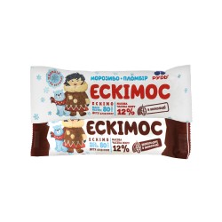 Морозиво ескімо Ескімос Рудь пломбір, шоколад
