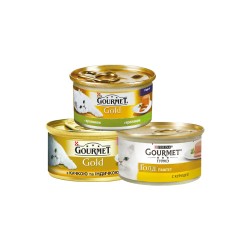 Корм Purina Gourmet Gold Паштет 85г з крол, к/інд, з куркою