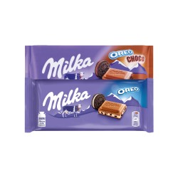 Шоколад Milka молоч м/yп 100г С какао и печеньем Oreo, с кусочками печенья Oreo