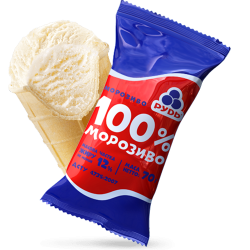 Морозиво 100% Рудь 70г