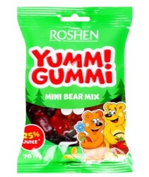 Yummi Gummi Цукерки желейні Mini Bear Mix 70/100г