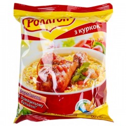 Вермішель з куркою Роллтон, 60г