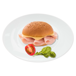 Гамбургер з шинкою 