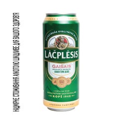 Lacplesis Пиво Gaisais ж/б 0.568л
