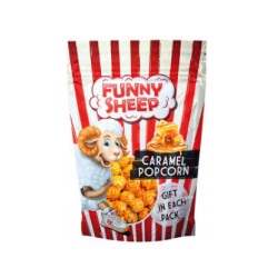 Funny Sheep Попкорн в карамелі 100г