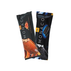Морозиво Мonaсo 80г Карамель-кунжут, Coockies печиво-шоколад