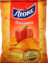 Чіпси Люкс Паприка 133г