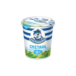 Сметана 15% Простоквашино