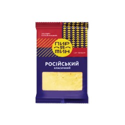 Сир Російський 50% фас Пирятин 160г