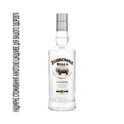 Горілка Zubrowka Biala 40% 0,5л