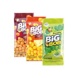Арахіс Big Bob в обол 60г Васабі, Сир, Телятина-аджика