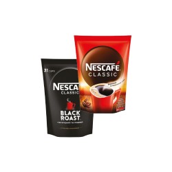 Кава розчинна Nescafe Classic м/у 60г, Black Roast 55г