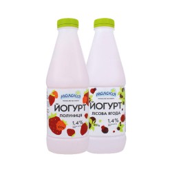 Молокія Йогурт 1.4% пляшка 0.87л