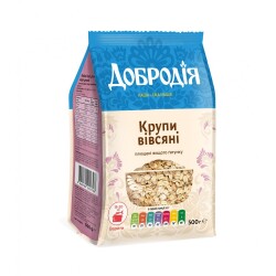 ДОБРОДІЯ крупа вівсяна плющена 500г